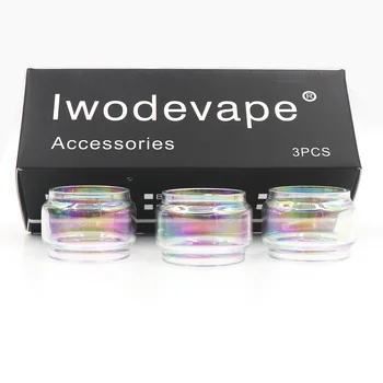 

3pcs Fat Glass tankFor TFV8 baby/TFV8 baby beast/TFV12 Prince/TFV12 baby Prince 4.5ml/8.5ml/ Atomizer E-Cigarette Accessories