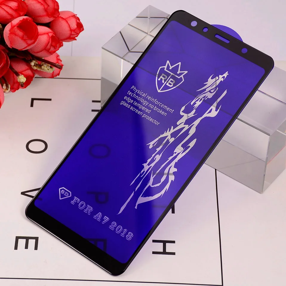 6D Glass For Samsung Galaxy A50 A30 Screen Protector Glass For Samsung Galaxy A7 A6 A8 J6 J4 Plus 2018 A8S A9S M10 M20 M30 Glass (11)