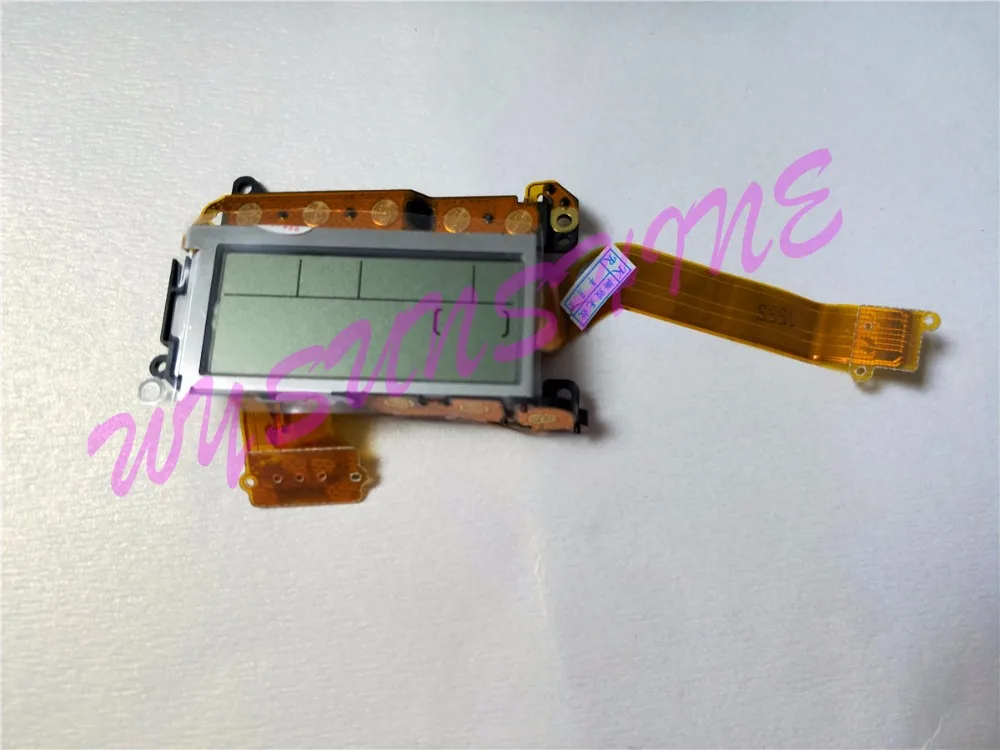 

Original 6D top cover LCD screen group for canon 6D top LCD 6D display with flex SLR camera repair part free shipping