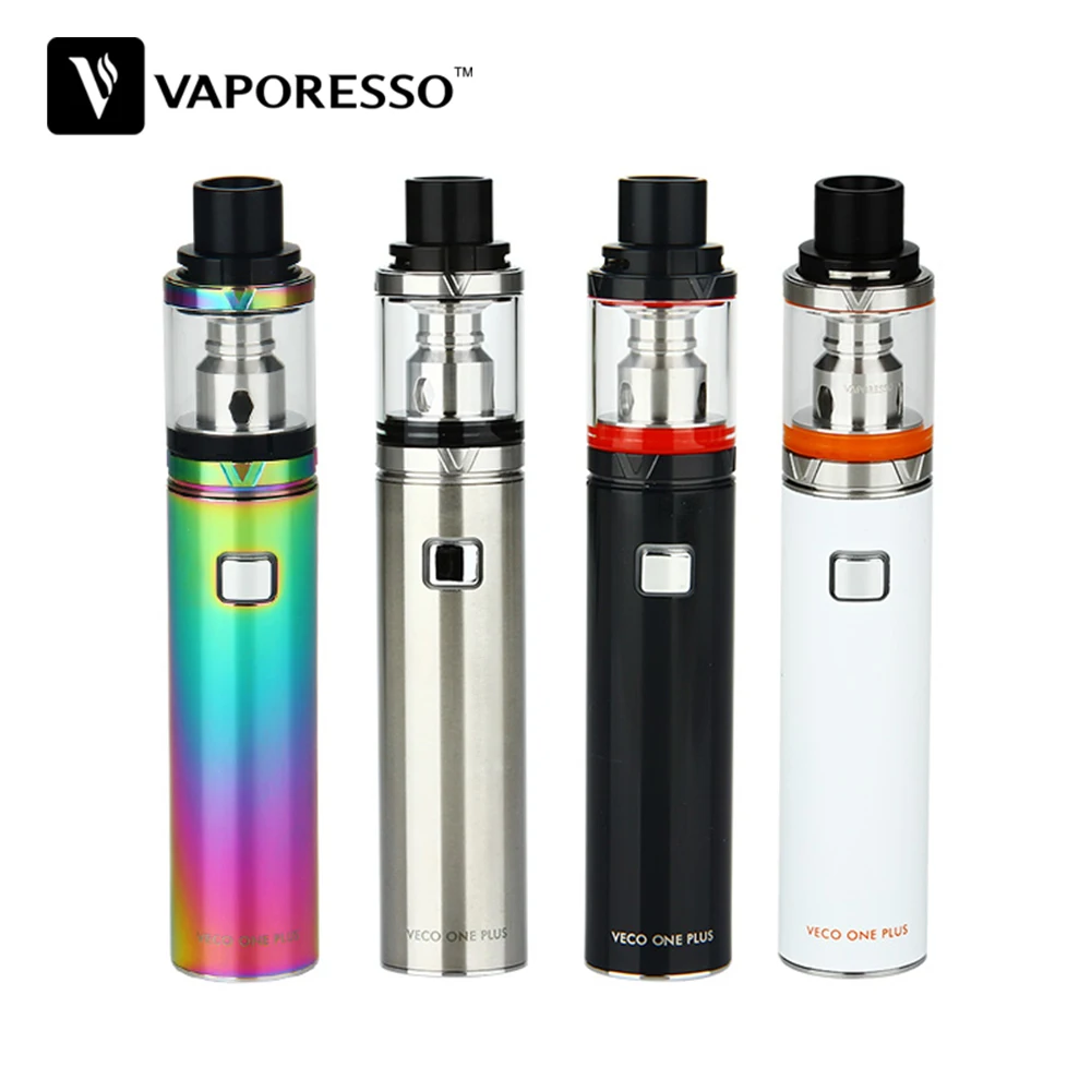 

100% Original Vaporesso VECO ONE Plus Starter Kit 3300mAh Battery 4ml VECO Plus Tank 0.3ohm EUC Coil E Cig VECO ONE Plus Kit