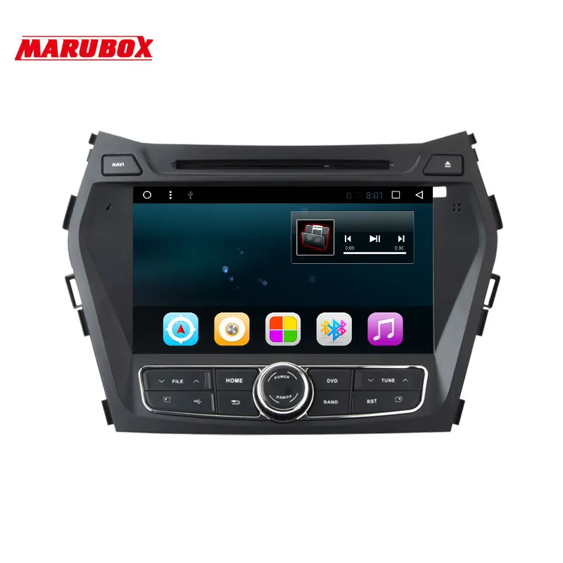 

MARUBOX M8A302T3 Car DVD GPS Multimedia Player For Hyundai IX45 Santa Fe 2012-2014 Android 7.1 8 inch 1024x600