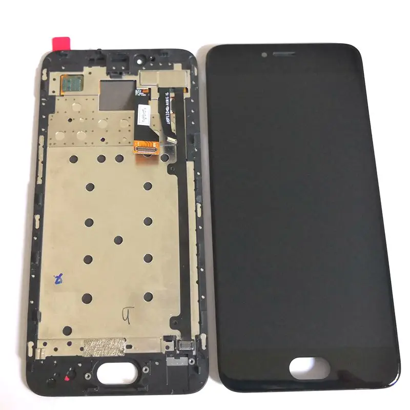

5.2" Amoled For Meizu Pro 6 LCD Display+Touch Glass Digitizer Screen Frame Assembly black/White Replacement Parts pro6 lcd