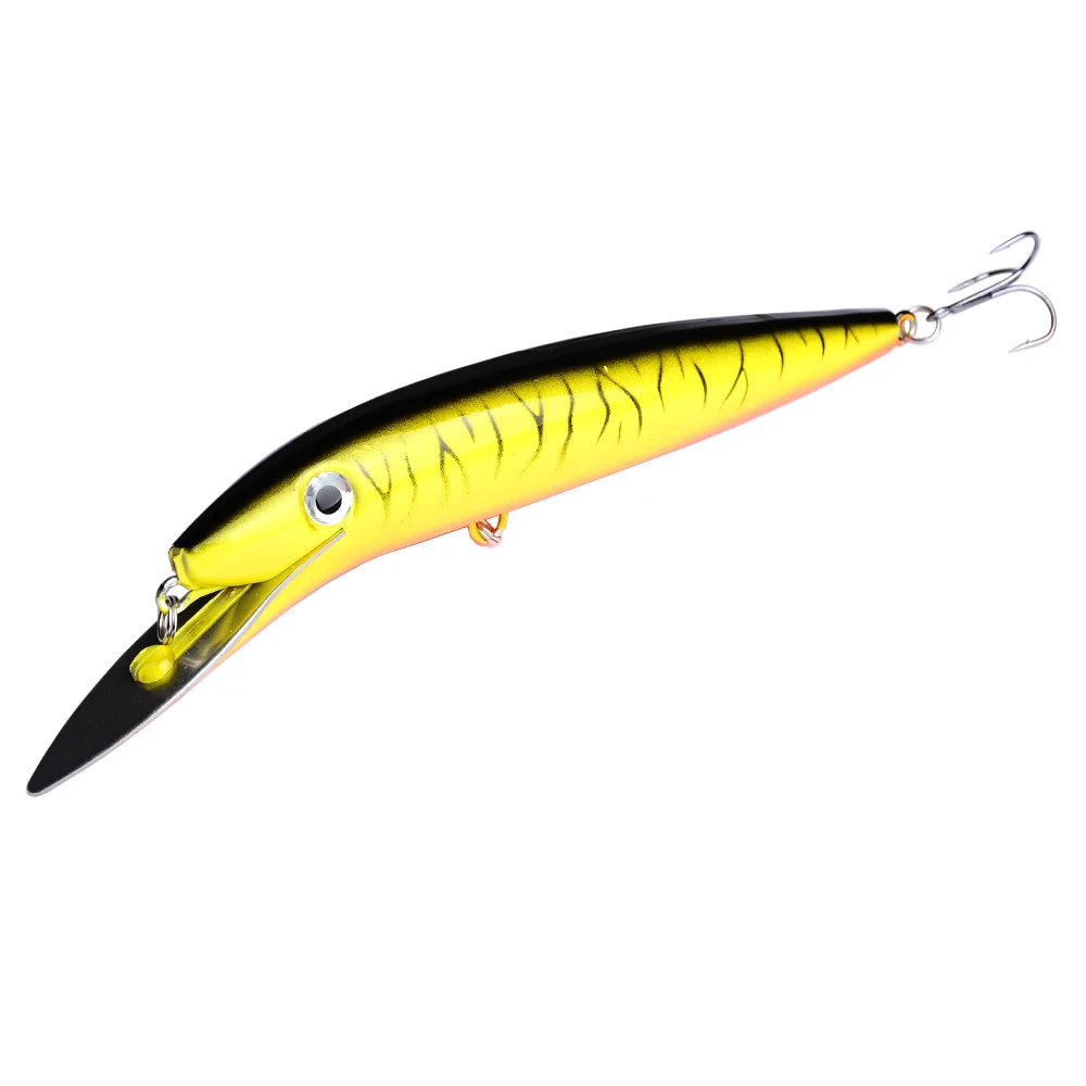 

1PC Design Tremendous Minnow Fishing Lures Exported to USA Fishing Tackle 20cm/47g Retail Fishing Bait Top Water Minnow