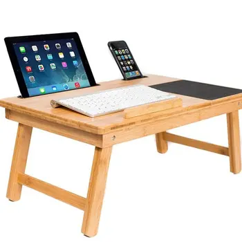 

Computer Desk office home laptop table bamboo folding table for laptop notebook desk soporte notebook mesa ordenador portatil