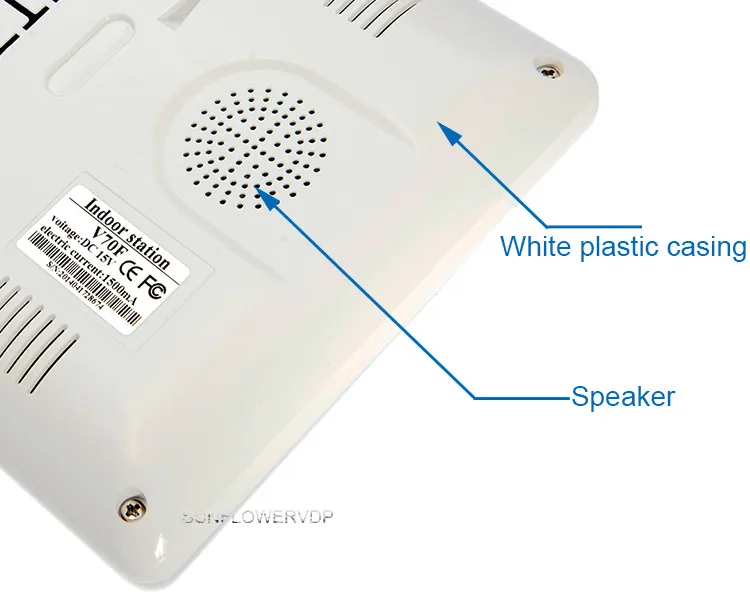 Видеодомофон 7 дюймов цветной видеодомофон система 4 квартиры домофоны интеркомы для личных домов с электронным дверным замком