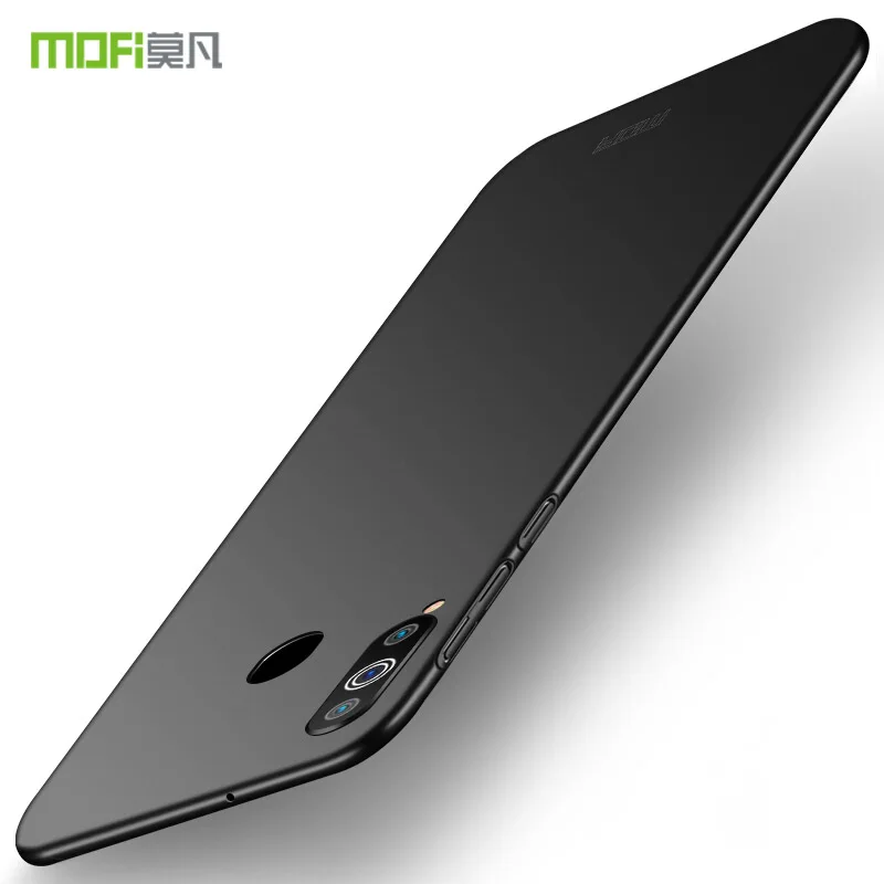 Для samsung Galaxy A40S чехол MOFI Ультратонкий чехол жесткий чехол для samsung Galaxy A40S чехол для телефона - Цвет: Черный