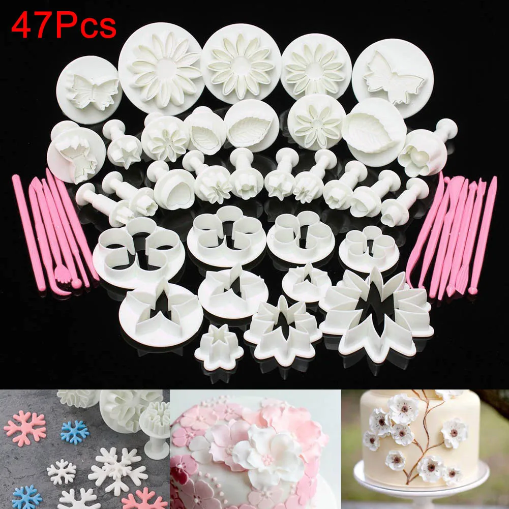Flower Cake Mold DIY Fondant Cutter Mold Cake Decoration Sugar Craft