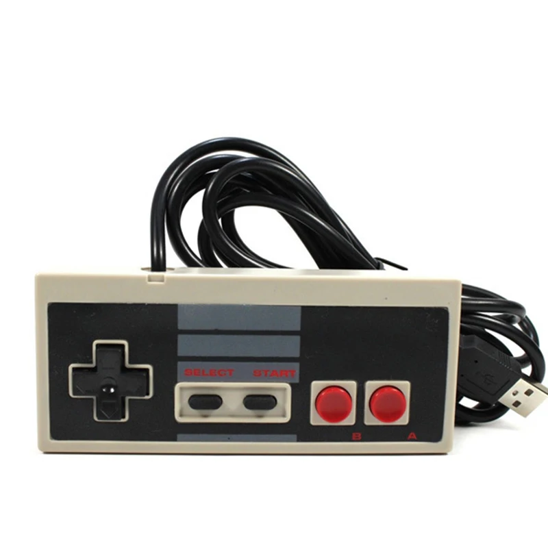 Новая распродажа классический USB для Nes nintendo Стиль игровой контроллер Джойстик роскошный видео джойстик, управление Joypad для Windows PC MAC