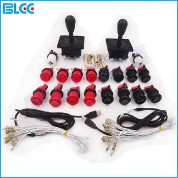 

Classic Arcade Games DIY Kit for Mame Zero Delay USB Encoder 8 Way Arcade Joystick American Style Push Button