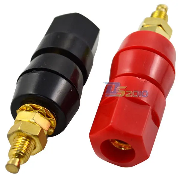 1 Pair Amplifier Terminal Binding Post Banana Plug Jack
