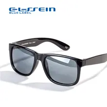 COLOSSEIN Classic Sunglasses Men Retro Classic Style Square Black Frame Polarized Glasses Male Loves Style 2017