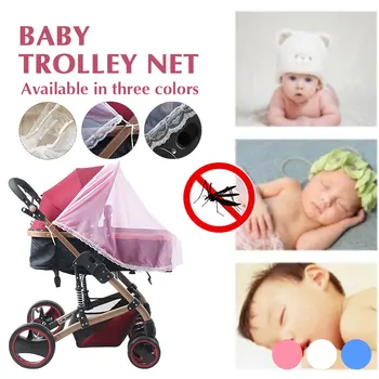 

Elastic Stroller Mosquito Mesh Stroller Accessories Mosquito Net Sleep Stroller Mosquito Net Protector Infants