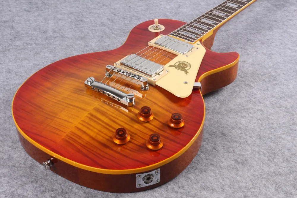 

Tiger Flame electric guitar electric guitar free shipping