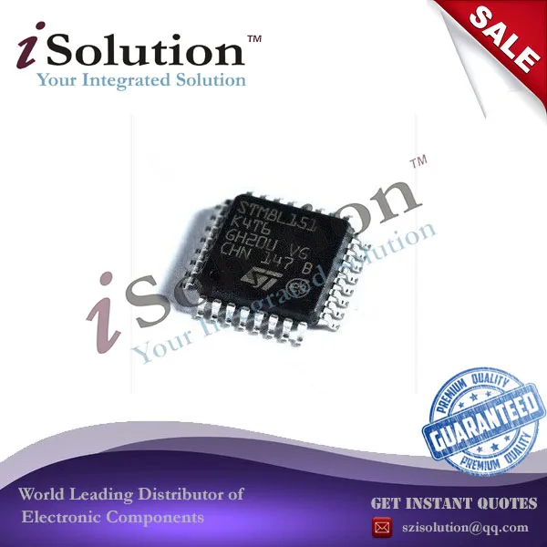 ORIGINAL LQFP32 STM8L151K4T6 8Bits Microcontrollers STM8L 16MHZ-in
