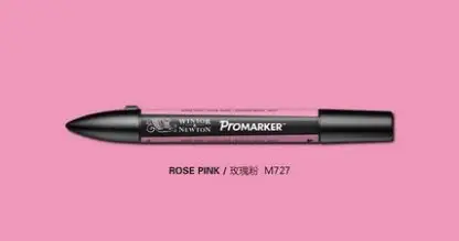 Winsor& Newton Promarker двухконцевые графические Маркеры цвета кожи - Цвет: rose pink