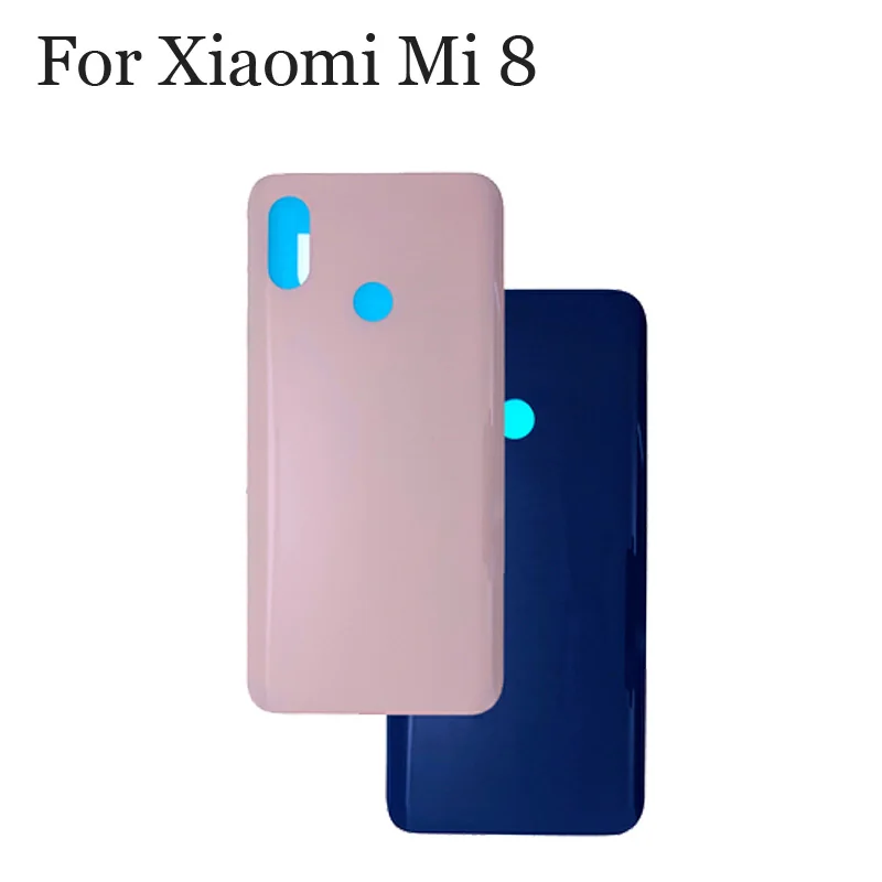 6,2" для Xiaomi mi 8 стеклянная Задняя крышка батареи задняя крышка корпуса Дверь для Xiaomi mi 8 задняя крышка чехол Замена Ремонт mi 8