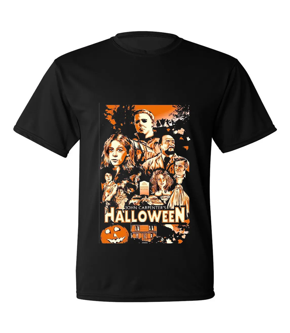 Gildan Halloween Movie Myers House T shirt Michael Myers T Shirt-in T ...