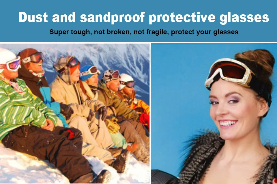 outdoor ski ridding goggles snowmobile windproof Dustproof men eyewear Motorcycle windproof Men