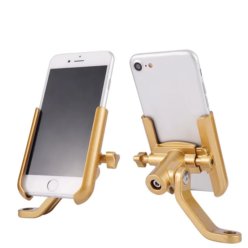 Motorcycle Bicycle Phone Holder Universal Mobile Cell Phone Holder Bike Handlebar Clip Stand GPS Mount Bracket for Harley Moto (12)