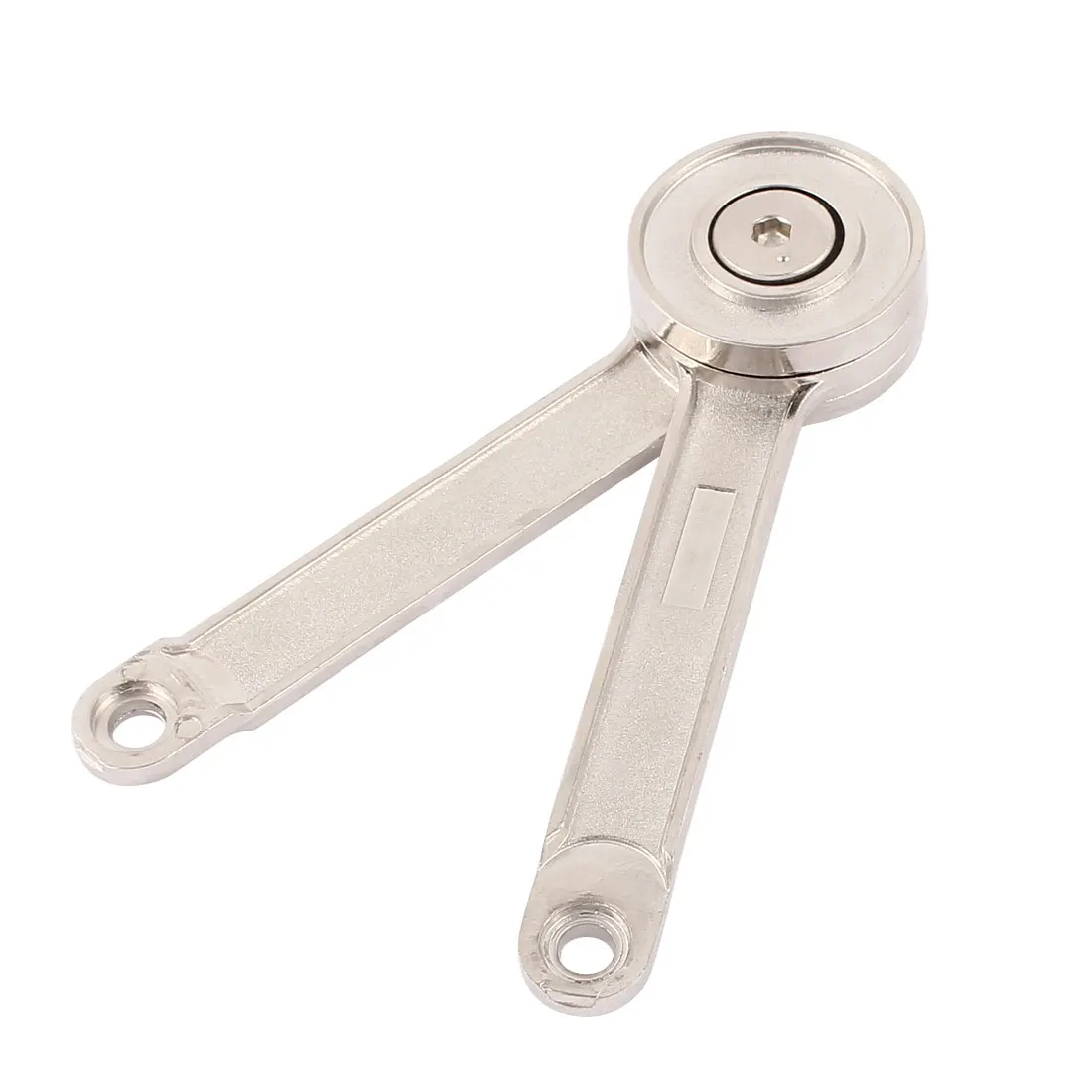 

Cabinet Cupboard Metal Foldable Lid Support Hinge Stay Silver Tone 205Mm Long