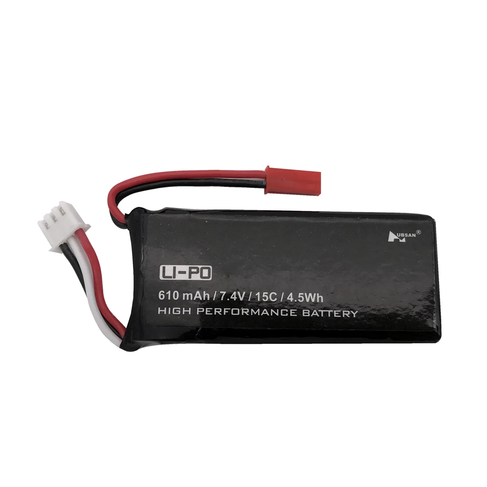 Оригинальный Hubsan X4 H502S H502E 7 4 в 610 мАч lipo аккумулятор 15C 4.5WH с usb зарядным устройством