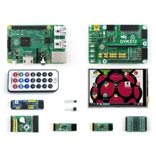 Rpi 2 B Package A including DVK512 Expansion Kit + 3.5 inch Raspberry Pi LCD + 8 Modules+Raspberry Pi Model 2 B