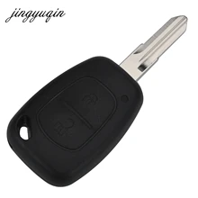 Jingyuqin удаленного Ключи чехол для Opel VIVARO MOVANO Renault traffic Kangoo nissan 2 кнопки Uncut VAC102 крышка лезвия fob В виде ракушки