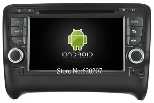S160 Android 4 4 4 CAR DVD player FOR AUDI TT 2006 2014 car audio stereo