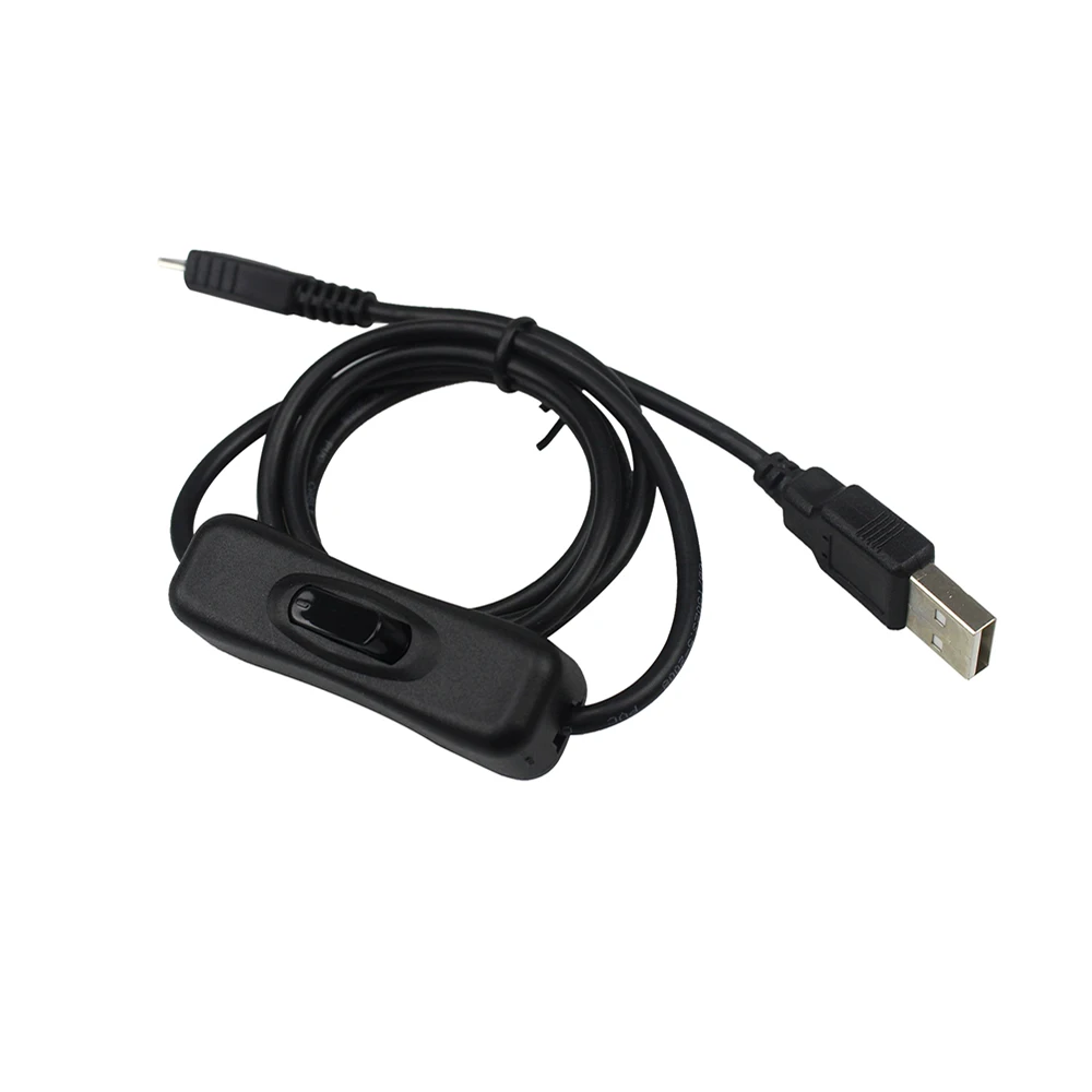 

Raspberry Pi USB to Micro USB Power Cable with ON/OFF Switch for Raspberry Pi 2/B/B+ Board, Easy to Start / Reboot