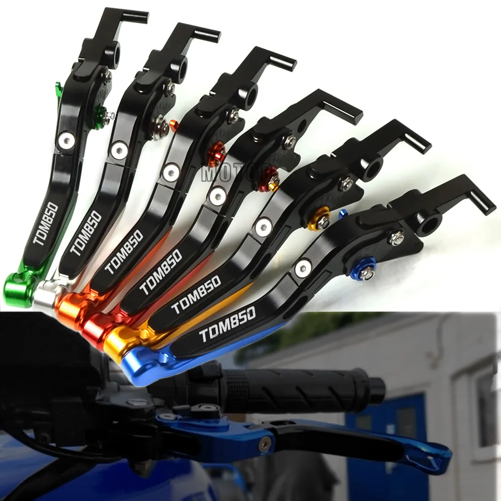 

For YAMAHA TDM 850 TDM850 1991-2002 CNC Motorcycle Brake Clutch Lever Adjustable Folding Extendable Brake Levers Moto Accessorie