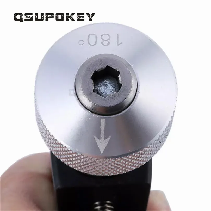 QSUPOKEYHUK HUK высокое качество прямой хвостовик Civil Plug Spinner Быстрый токарный инструмент слесарный инструмент для профессионального слесаря