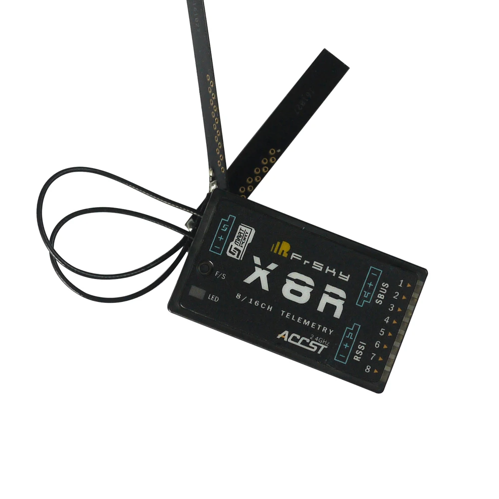 

Original FrSky X8R Receiver 8/16CH Telemetry For RC Quadcopter Multicopter Part Compatible with X7 X9D X12S transmitter