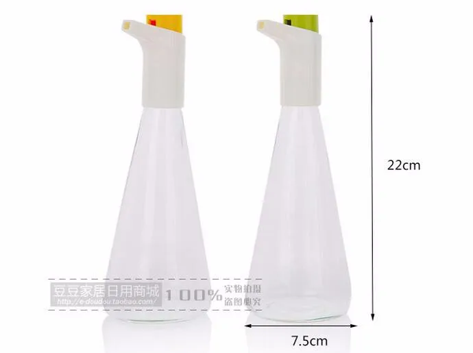 Герметичность масла горшок распределитель уксуса соевый соус бутылки уксуса приправы бутылки 2 шт./лот Стекло масло опрыскиватель