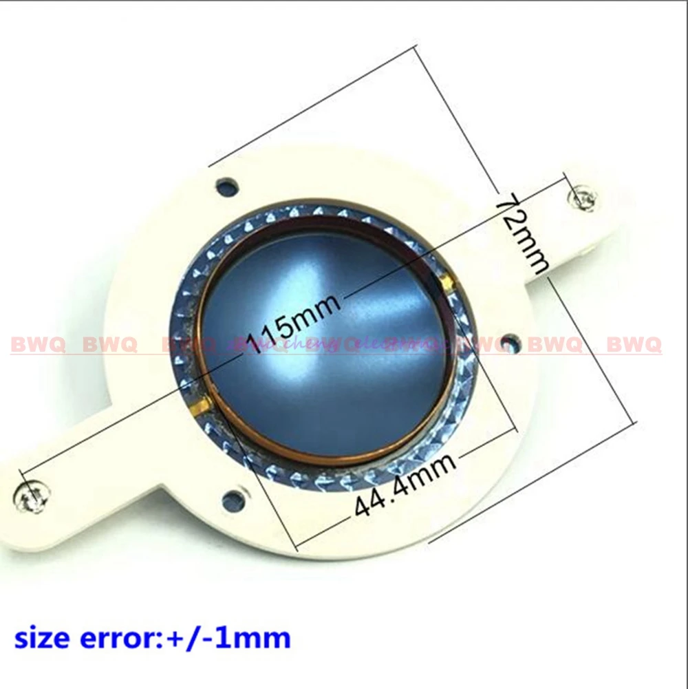 

1 pcs 44.4mm Tweeters driver Diaphragm for JBL 2418, 2418H, 2418-H,2418H-1 MR922, MR926, MR935, MR938,
