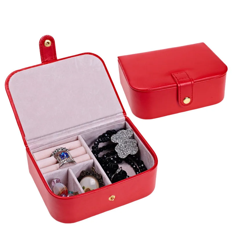 30pcs/lot Luxuries candy colored leather jewelry box, gift box and