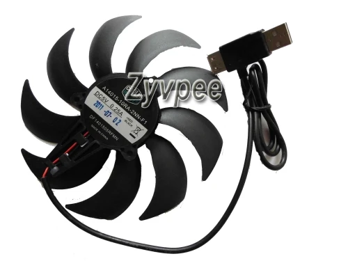 Cooler Master A14015-10RA-2NN-F1 DF1401505RFMN 5V 0.25A 2Wire notebook pad fan