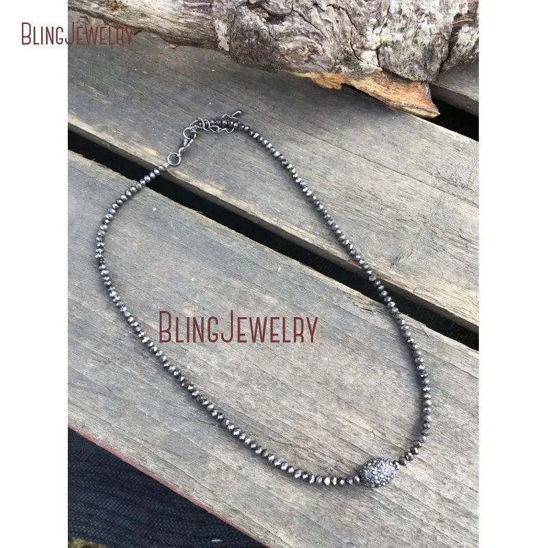 20190415-NM10761-faceted crystal choker with hematite focal bead boho jewelry sparkle jewelry new years jewelry rodeo necklace short necklace crystal beads_2