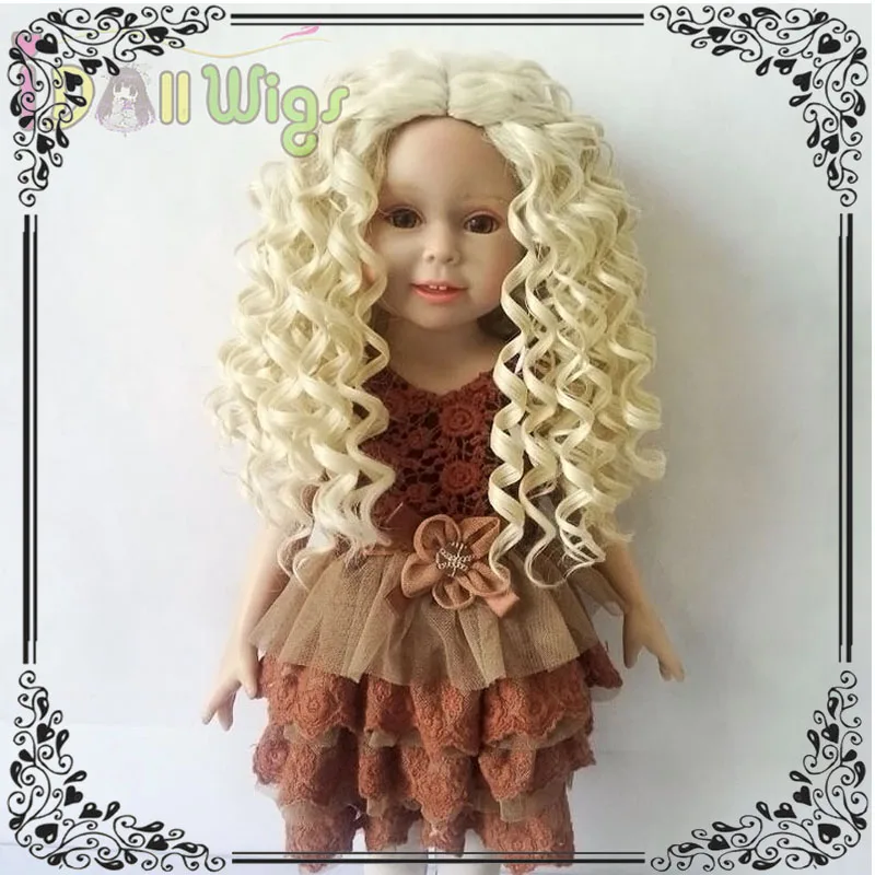 american girl doll blonde curly hair
