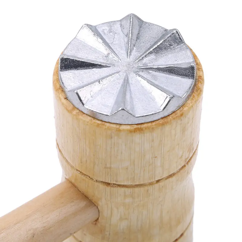 Полезная 1 шт. деревянная ручка молотка практичный креативный двухсторонний молоток для сломанных ребер стейк нежное мясо кухонные инструменты