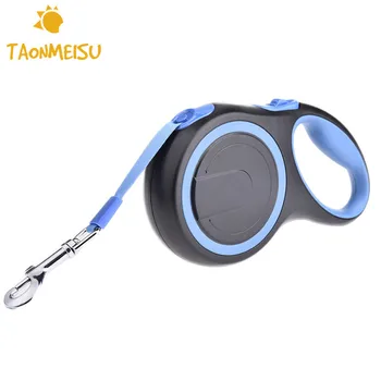 

ABS High-Grade Stable Durable 16ft Automatic Retractable Dog Traction Rope Leashes Pet Leads for Middle Large Size Dog of 110lb