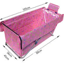 Складная портативная надувная ванна, мягкая ванна для взрослых, Складная Ванна, детская безопасная ванна, не надувная