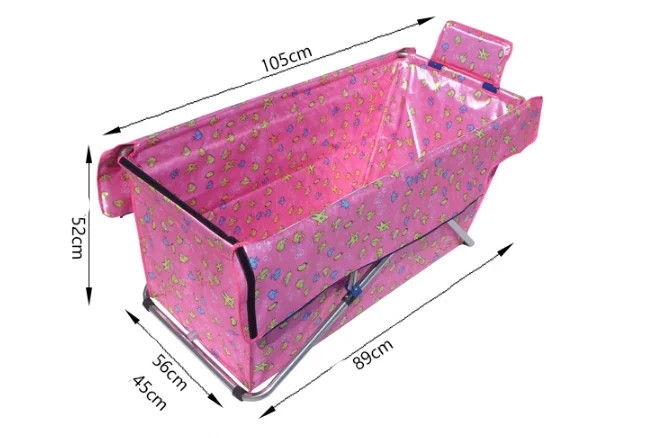  Folding Portable Bathtub Inflatable Padded Bathtub For Adult Foldable Bath Tub Children's Safety Ba