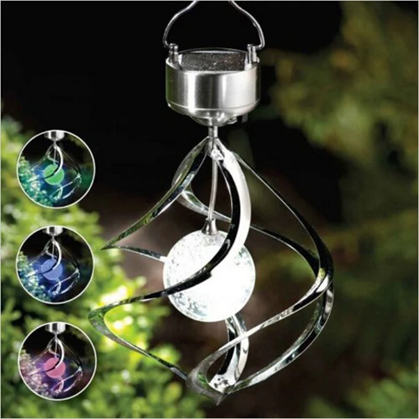 Us 16 73 6 Off 2017 New Led Solar Lamp Spinner Wind Chime Crystal Ball Charger Light Pendant Outdoor Hanging Garden Decor Lampara In Us 16 73 6 Off 2017 New Led Solar Lamp Spinner Wind Chime Crystal Ball Charger Light Pendant Outdoor Hanging Garden Decor Lampara In