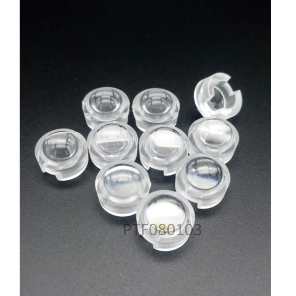 

50pcs 13mm *10mm Led Lens Holder 30 45 60 90 Degree For 1w 3w LED High Power Bead Bulb