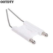 OOTDTY двойной стержень керамический электрод искры зажигания горящая машина мазута газовая плита