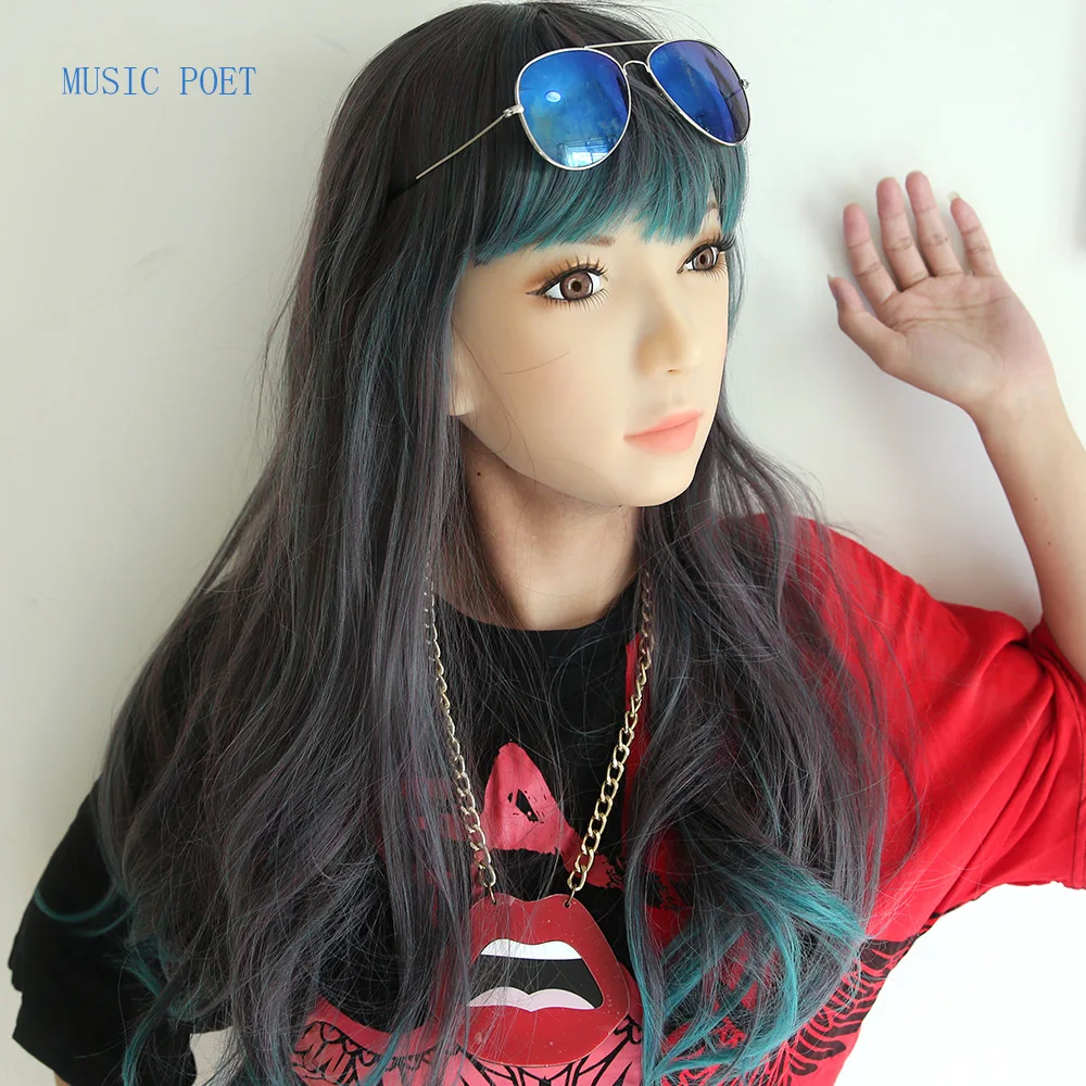 

MUSIC POET Realistic mask Goddess Claire for cosplay Top masquerade silicone High simulation mask for crossdresser face drag que