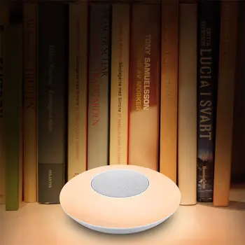 

Outdoor Bluetooth Wireless Speaker ,Speaker for Camping, Multifunctional Dimmable Night Light RGB Color Changing -Speakerphone