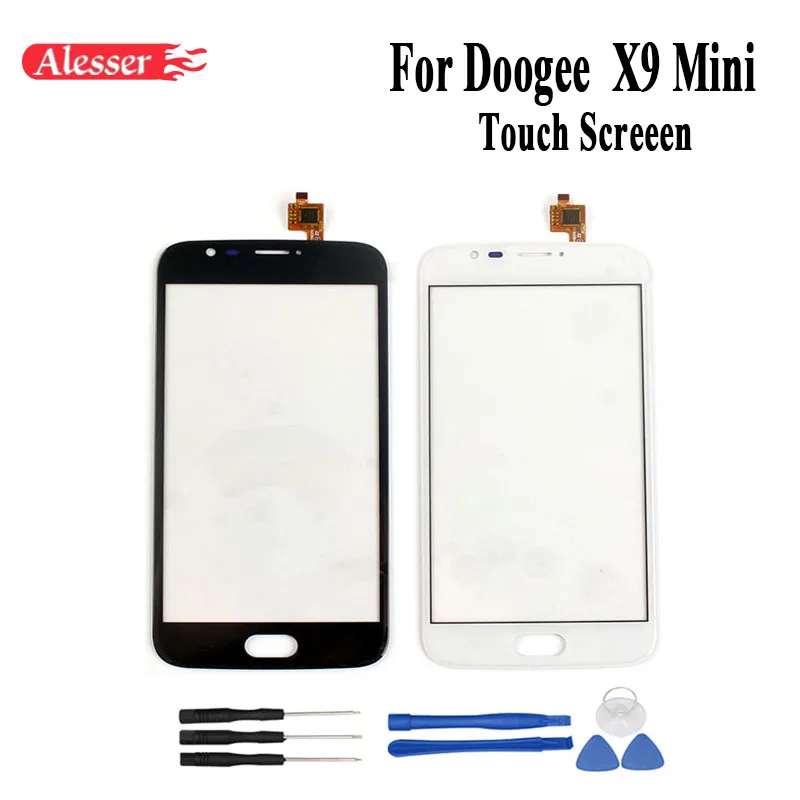 

Alesser For DOOGEE X9 Mini Sensor Touch Screen Perfect Repair Parts Touch Panel+Tools For DOOGEE X9 Mini