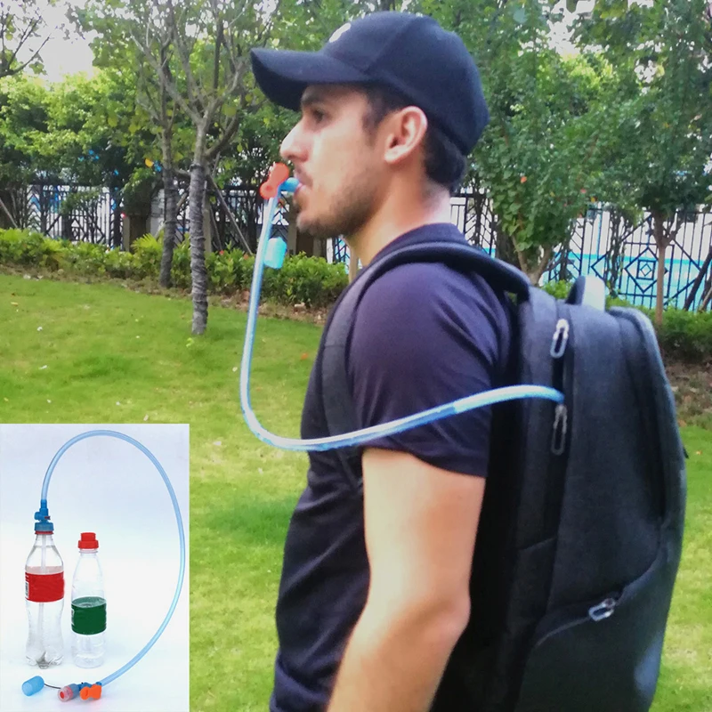 Новая походная велосипедная альпинистская сумка, Модифицированная бутылка для воды в бутылках, система питьевой воды, комплект трубок