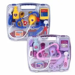Детский обучающий воображаемый набор игрушек для доктора, детский медицинский набор, футляр для доктора, набор игрушек для медсестры